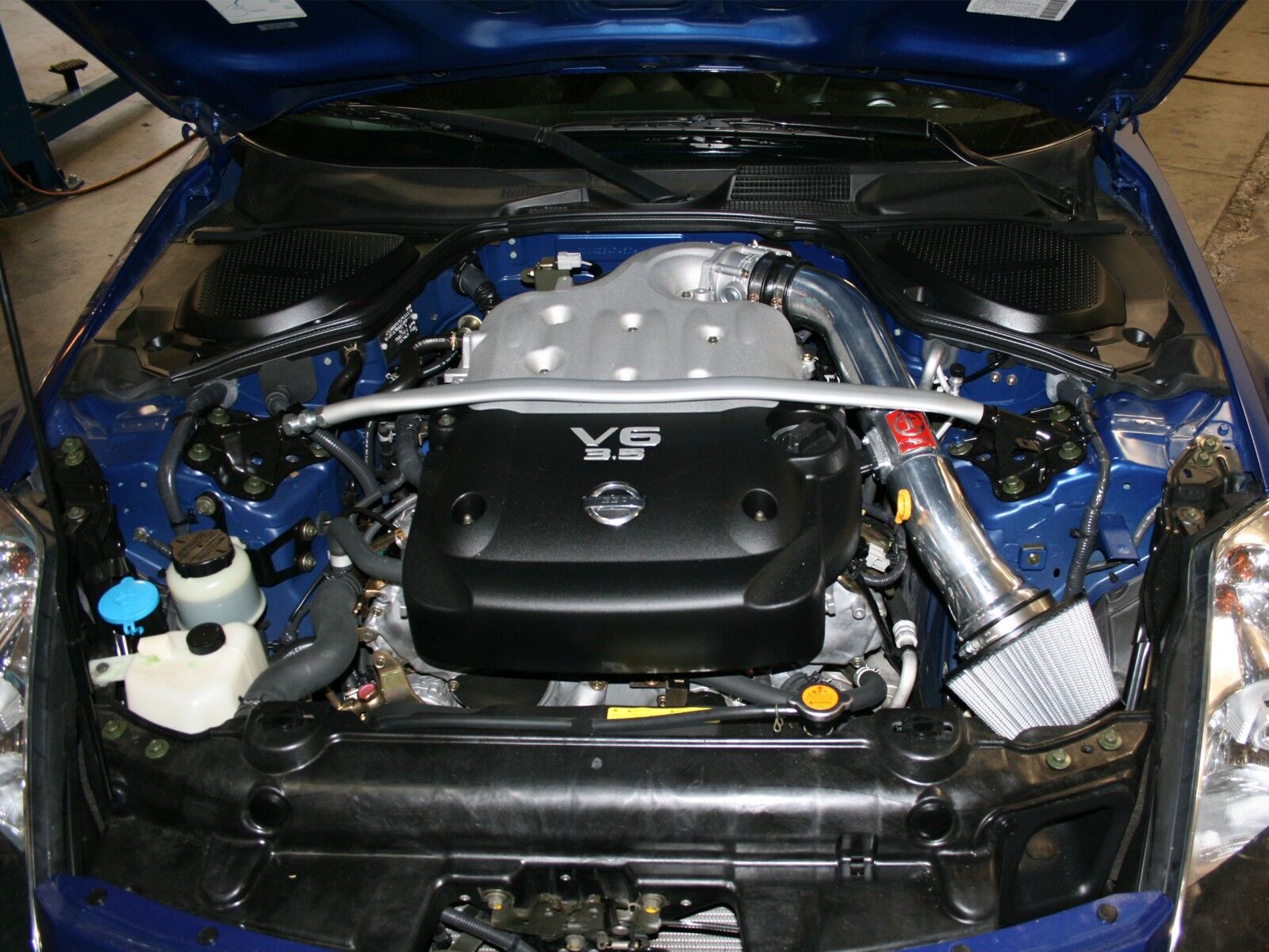 2003-2008 Infiniti FX35 V6 3.5L Takeda Stage-2 Cold Air Intake System w/Pro DRY S Filter Media