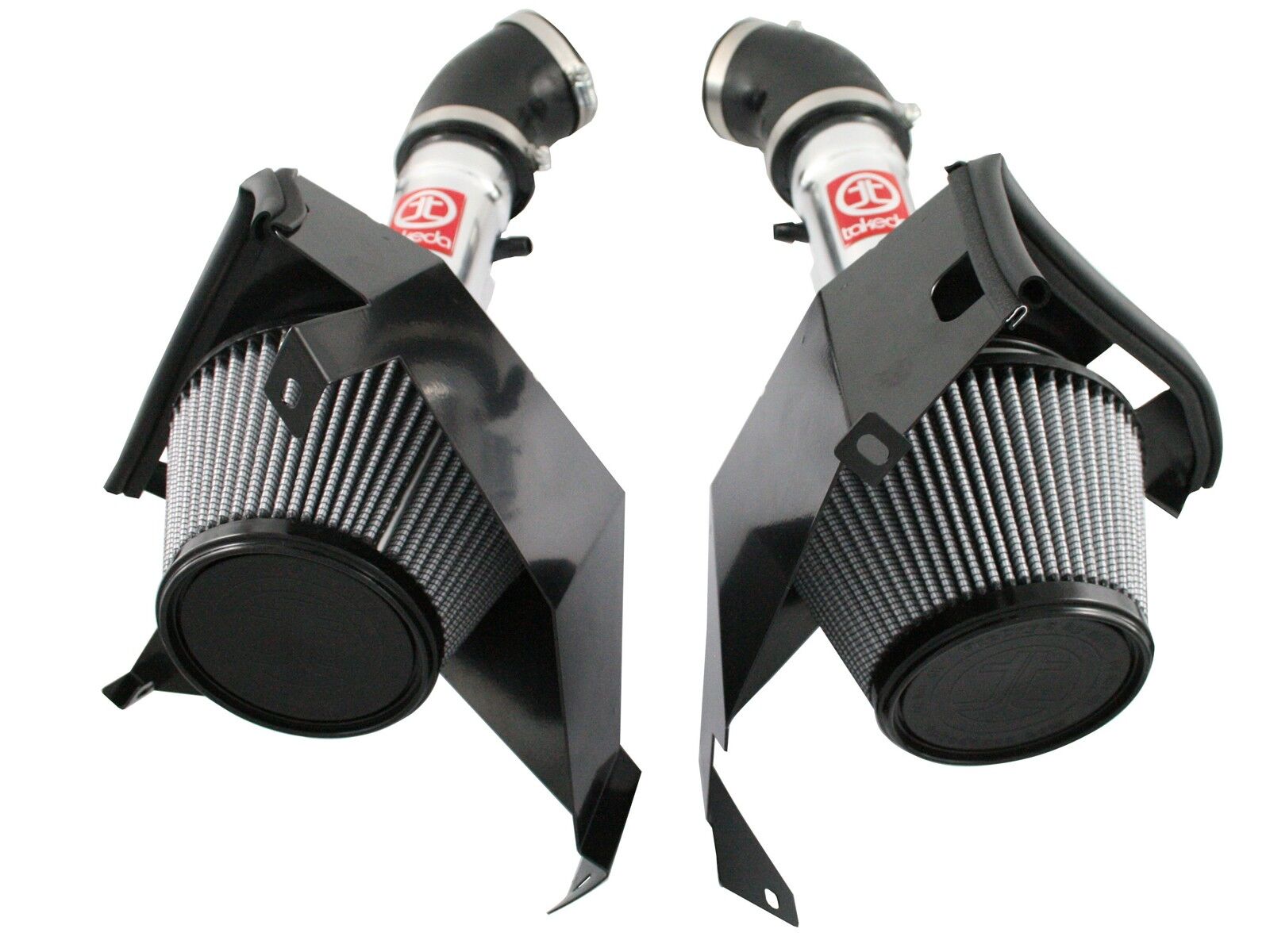 2007-2008 Nissan 350z Dual Intake V6 3.5L Takeda Stage-2 Cold Air Intake System w/Pro DRY S Filter Media - TR-3004P