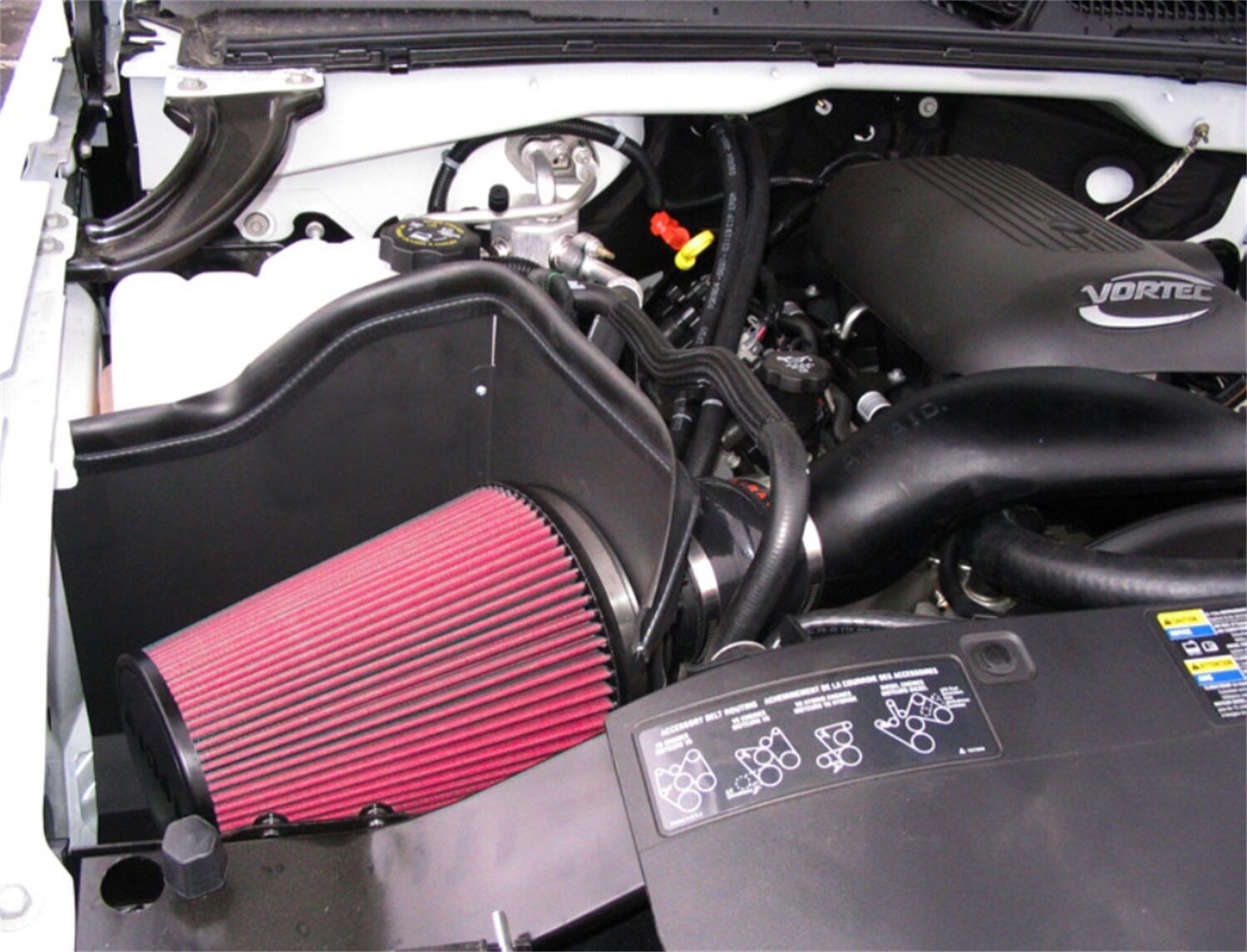 2005-2006 Chevy Silverado 1500 HD 6.0L Airaid Cold Air Intake System