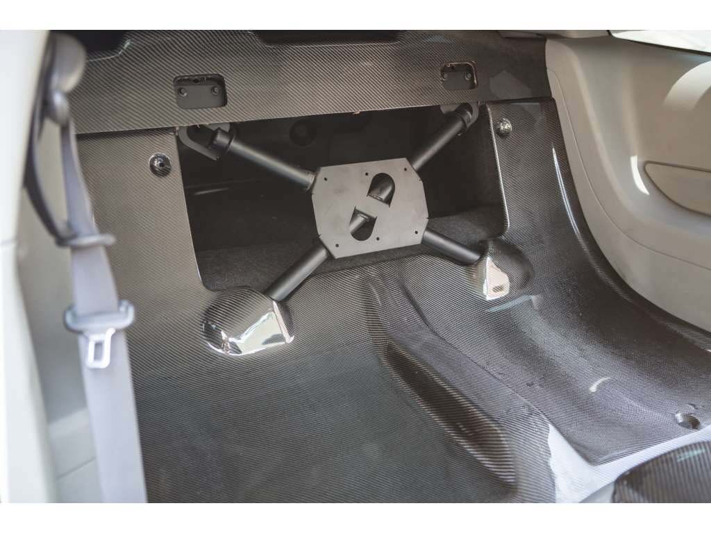 2005-2009 Ford Mustang Coupe Carbon Fiber B-Style Rear Seat Delete