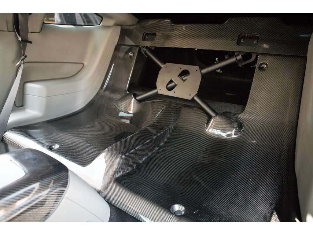2005-2009 Ford Mustang Coupe Carbon Fiber B-Style Rear Seat Delete
