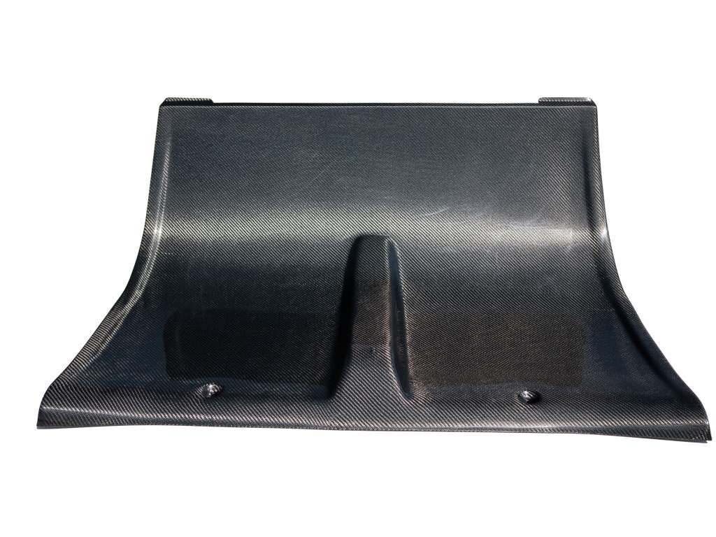 2010-2014 Ford Mustang V6/GT/GT500 Coupe Carbon Fiber Rear Seat Delete
