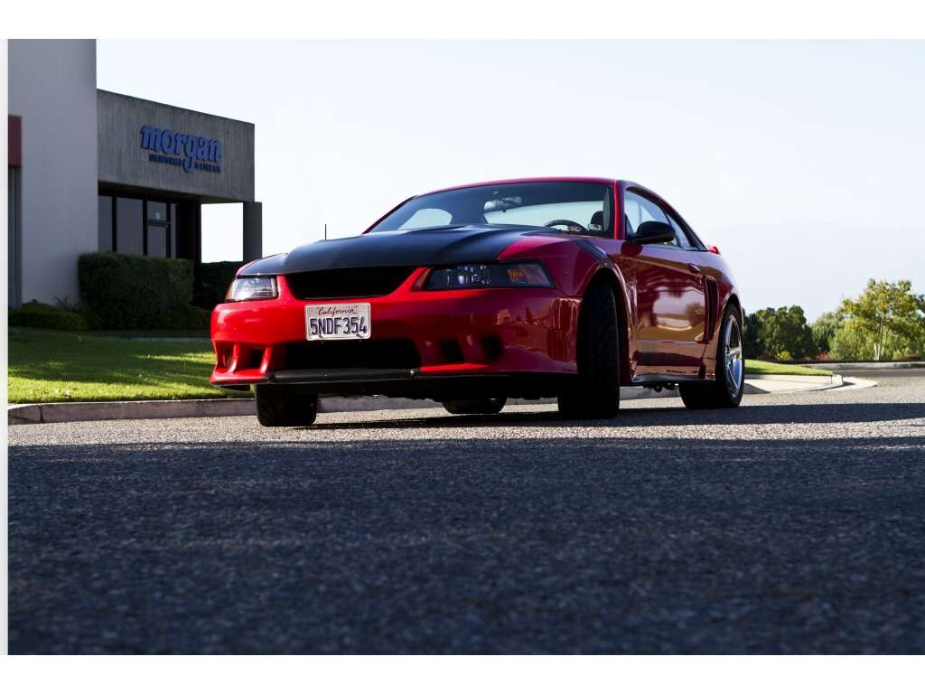 1999-2004 Ford Mustang A70 Functional Heat Extractor Carbon Fiber Hood