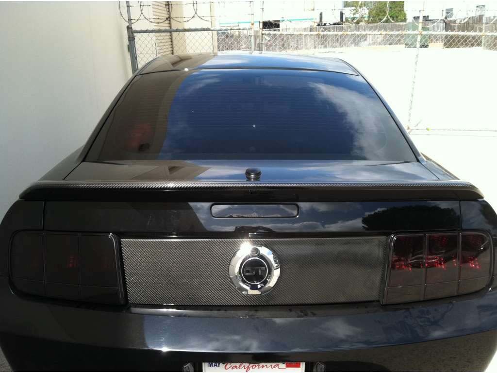 2007-2009 Ford Mustang GT500 Carbon Fiber OEM Rear Spoiler/Wing