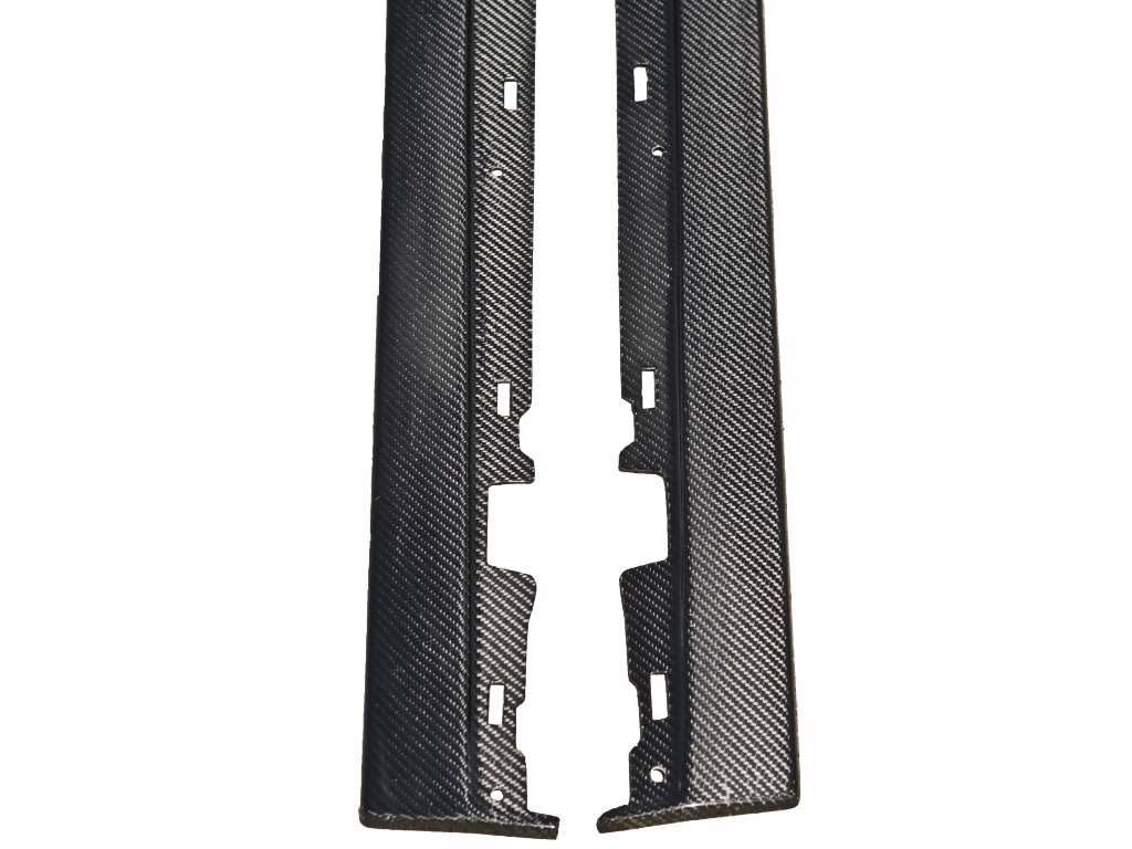 2005-2009 Ford Mustang V6/GT/GT500 Carbon Fiber Side Skirt Splitters