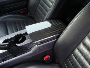 2005-2009 Ford Mustang Carbon Fiber Arm Rest Cover