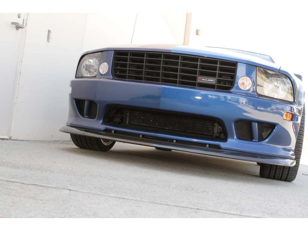 2005-2009 Ford Mustang Saleen Carbon Fiber Front Bumper Lip Spoiler