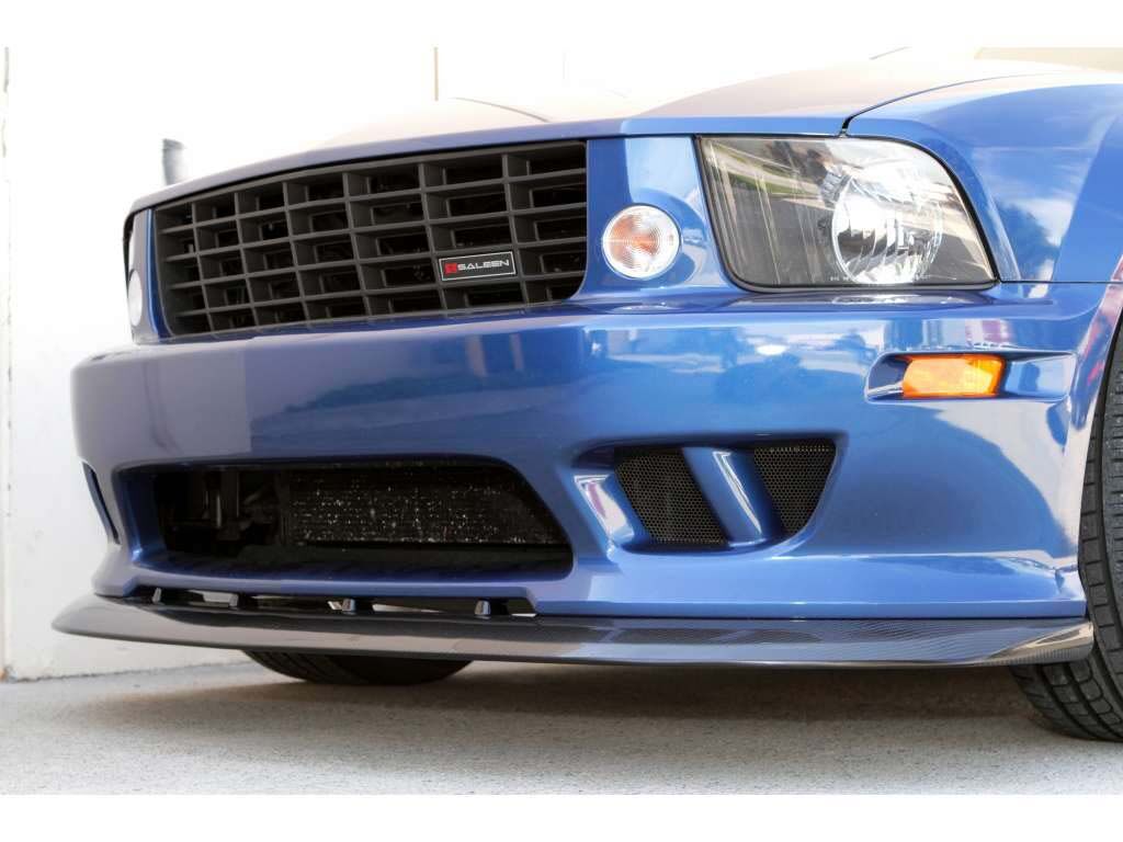 2005-2009 Ford Mustang Saleen Carbon Fiber Front Bumper Lip Spoiler