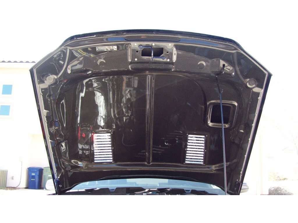 2010-2014 Ford Mustang GT500 Venom Dual-Functional Ram Air Carbon Fiber Hood