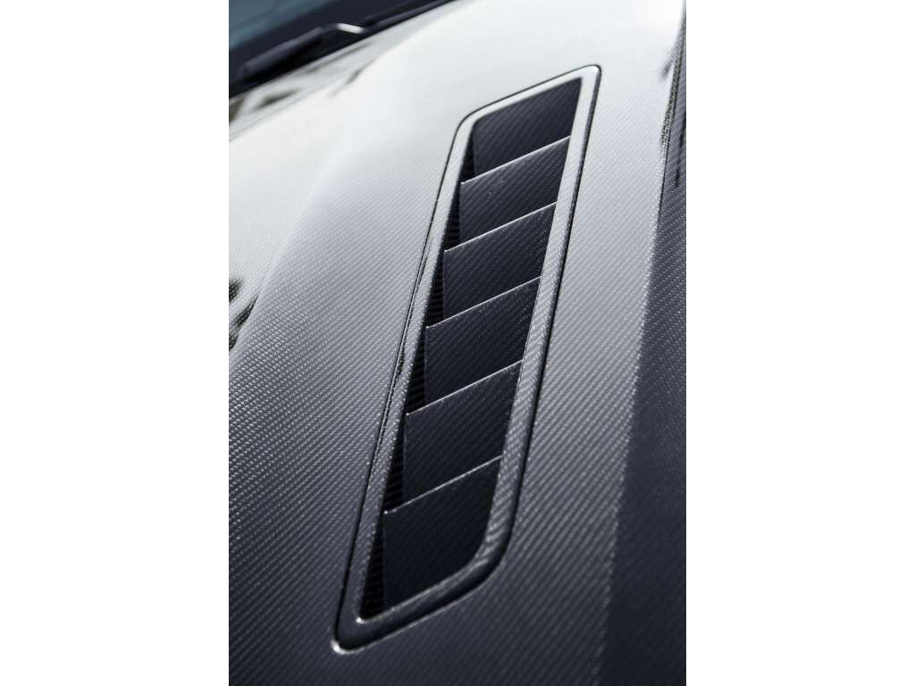 2013-2014 Ford Mustang V6/GT A72 Dual-Functional Ram Air Carbon Fiber Hood