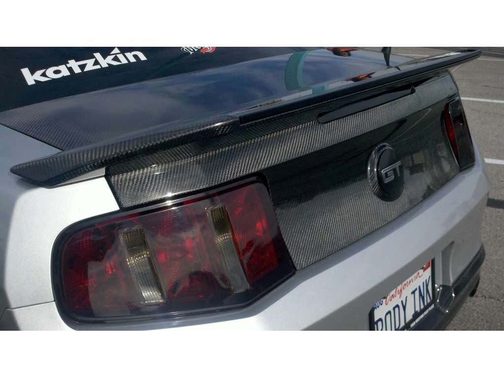 2010-2014 Ford Mustang Coupe Carbon Fiber OEM Trunk