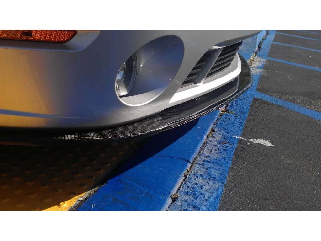 2010-2012 Ford Mustang Roush Carbon Fiber Front Bumper Lip Spoiler