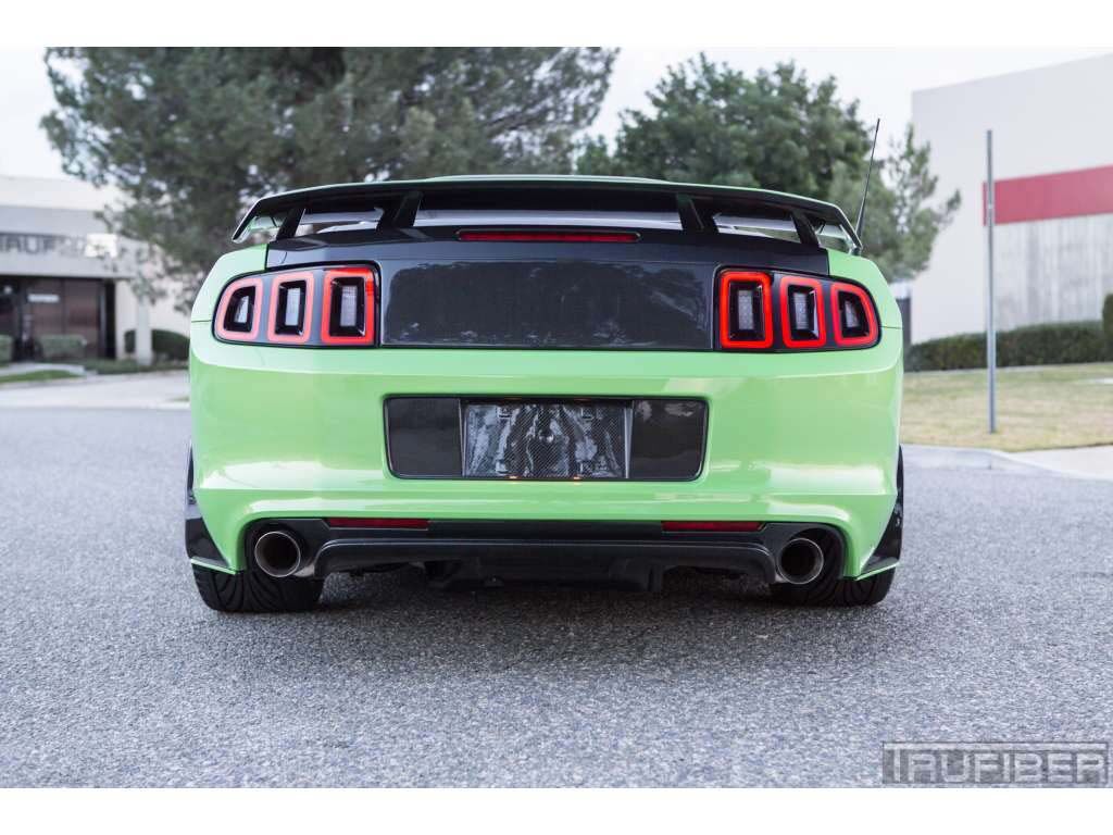 2013-2014 Ford Mustang Boss Carbon Fiber Rear Diffuser