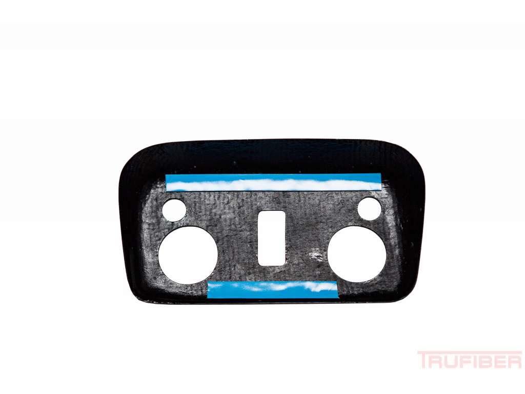 2013-2014 Ford Mustang Convertible Carbon Fiber Map Light Cover
