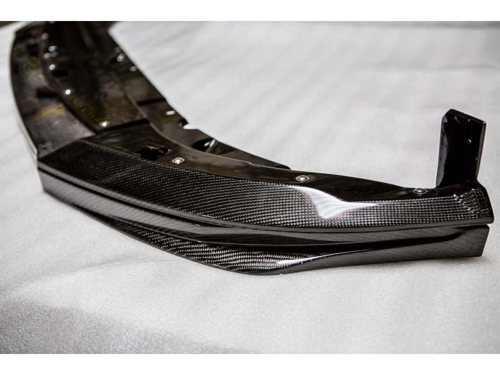 2010-2014 Ford Mustang GT500 Carbon Fiber OEM OEM Front Lip Spoiler Extension