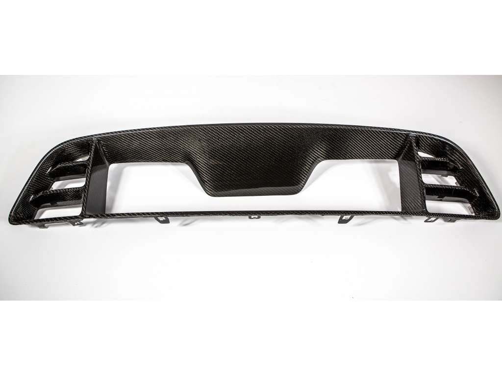 2013-2014 Ford Mustang GT Carbon Fiber Front Bumper Upper Insert