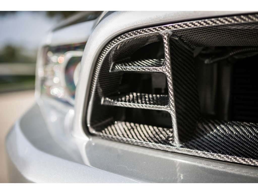 2013-2014 Ford Mustang GT Carbon Fiber Front Bumper Upper Insert