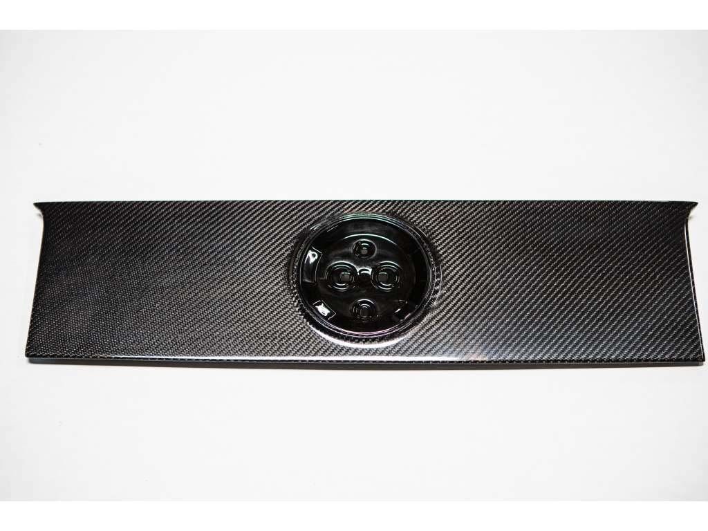 2010-2014 Ford Mustang Carbon Fiber Blackout Panel w/Hole