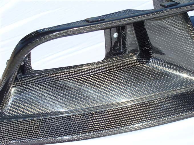 2010-2012 Ford Mustang GT Carbon Fiber Front Bumper Lip Spoiler