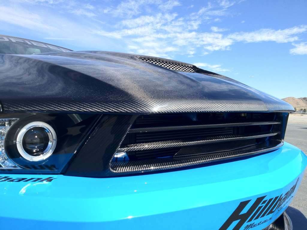 2010-2012 Ford Mustang GT Carbon Fiber Front Bumper Grille