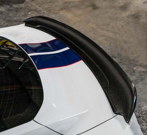 2015-2023 Ford Mustang Coupe Carbon Fiber Rear Spoiler DCA60