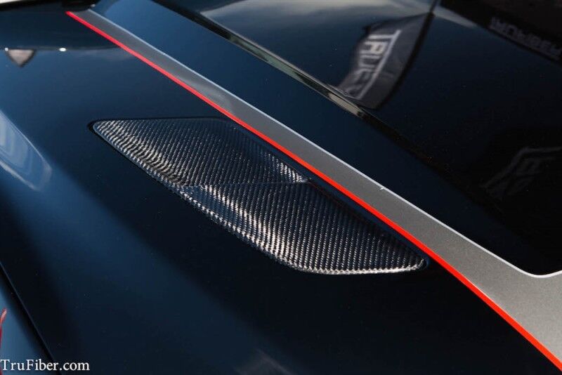 2015-2017 Ford Mustang GT Carbon Fiber Hood Vents