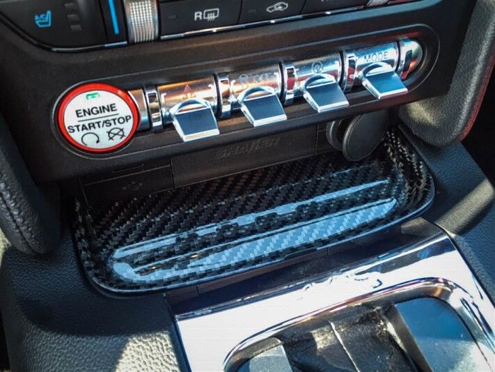 2015-2023 Ford Mustang V6/GT/Ecoboost Carbon Fiber Coin Tray