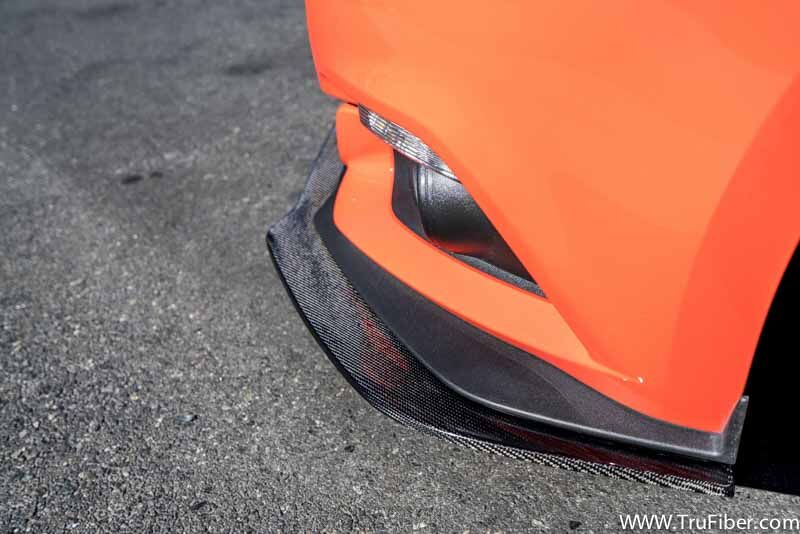 2015-2017 Ford Mustang Carbon Fiber Front Splitter