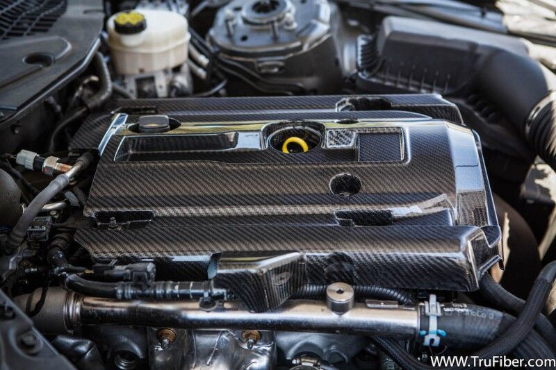 2015-2017 Ford Mustang Ecoboost Carbon Fiber Engine Cover