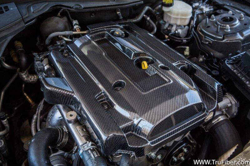 2015-2017 Ford Mustang Ecoboost Carbon Fiber Engine Cover