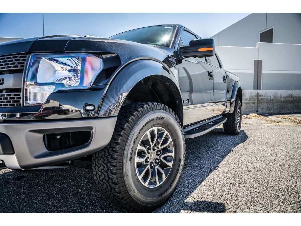 2013-2014 Ford F-150 Raptor Carbon Fiber OEM Front Fender Flares