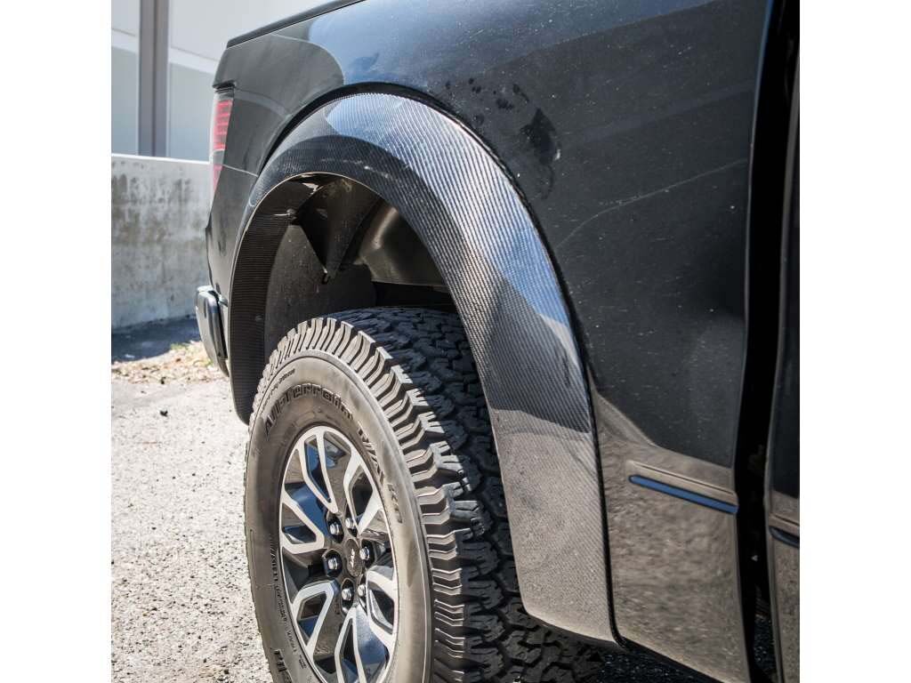 2013-2014 Ford F-150 Raptor Carbon Fiber OEM OEM Rear Fender Flares
