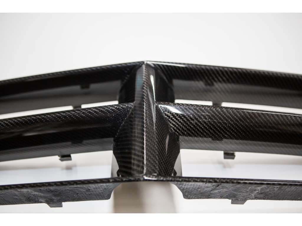 2005-2010 Dodge Charger Carbon Fiber OEM Front Bumper Grill
