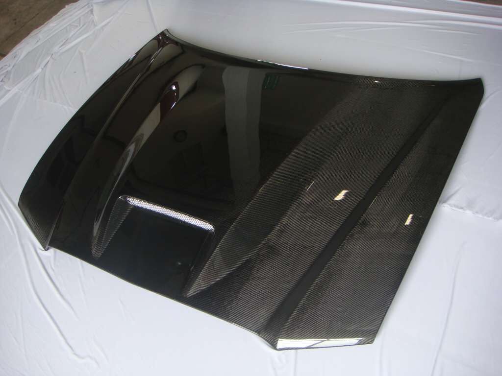 2011-2014 Dodge Charger SRT-8-V2 Functional Ram Air Carbon Fiber Hood