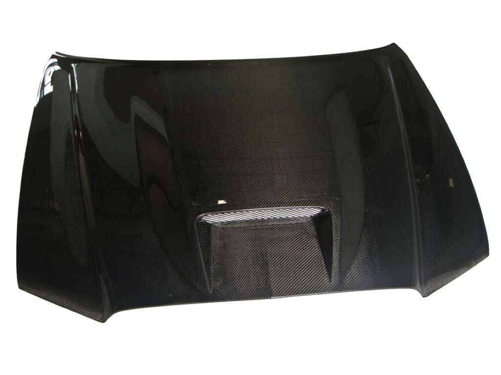 2011-2014 Dodge Charger SRT-8 Functional Ram Air Carbon Fiber Hood - TC20021-A23