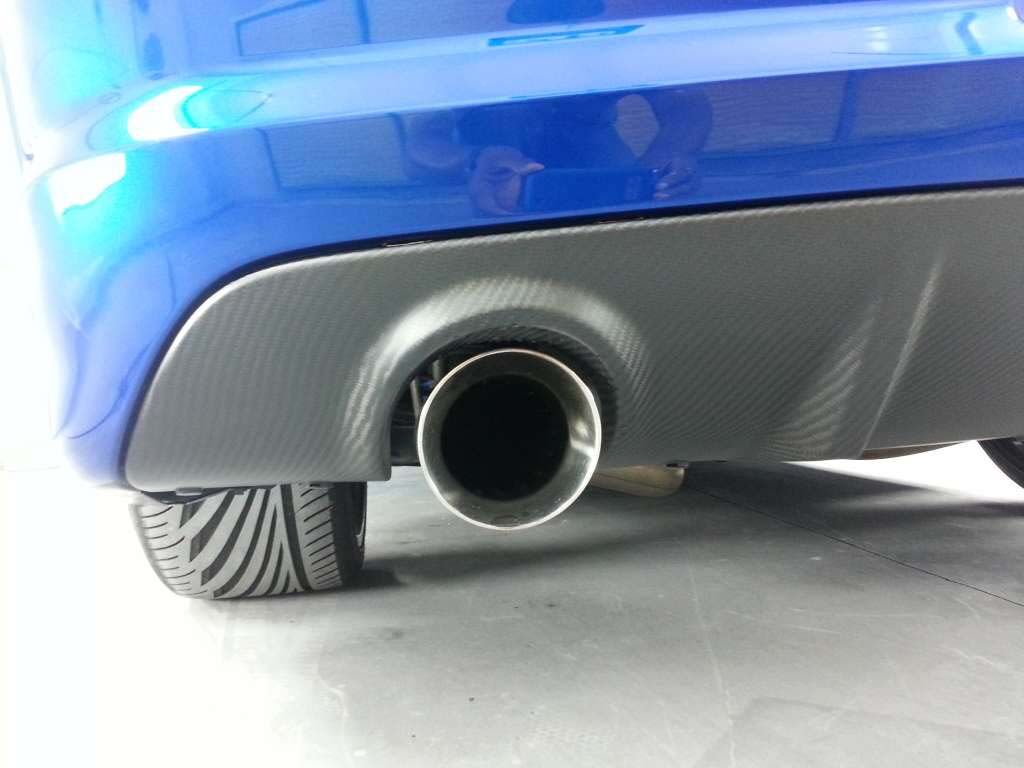 2011-2014 Dodge Charger SRT-8 Carbon Fiber OEM Rear Diffuser