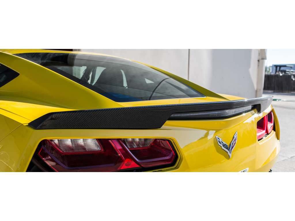 2014-2018 Chevy Corvette Stingray Carbon Fiber Rear Spoiler/Wing
