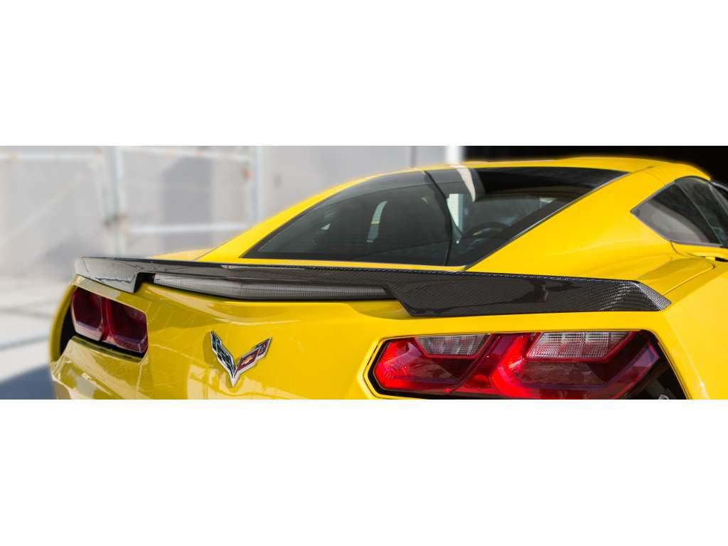 2014-2018 Chevy Corvette Stingray Carbon Fiber Rear Spoiler/Wing