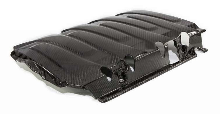 2014-2015 Chevy Corvette Stingray Carbon Fiber OEM Engine Cover - TC30221-LG210