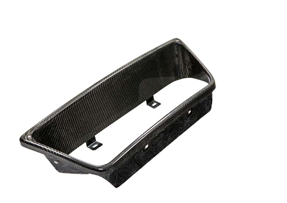 2014-2015 Chevy Corvette Stingray Carbon Fiber OEM Exhaust Tip Surround - Pair