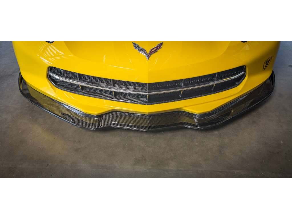 2014-2015 Chevy Corvette Stingray Carbon Fiber OEM Front Grille