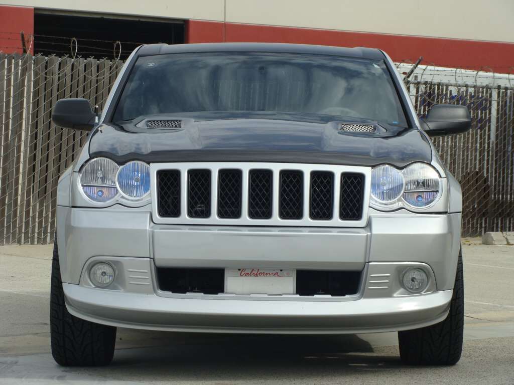 2005-2010 Jeep Grand Cherokee RTC Functional Ram Air Carbon Fiber Hood