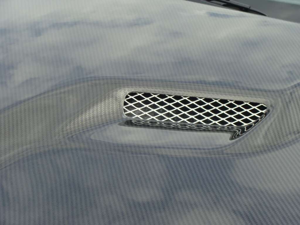 2005-2010 Jeep Grand Cherokee RTC Functional Ram Air Carbon Fiber Hood