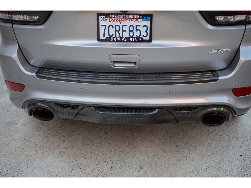 2014-2015 Jeep Grand Cherokee SRT-8 Carbon Fiber OEM 2PC Rear Diffuser