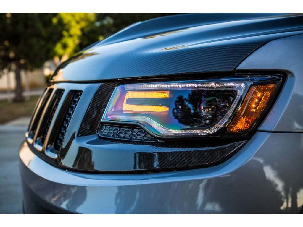 2014-2015 Jeep Grand Cherokee SRT-8 Carbon Fiber OEM Front Upper Grille
