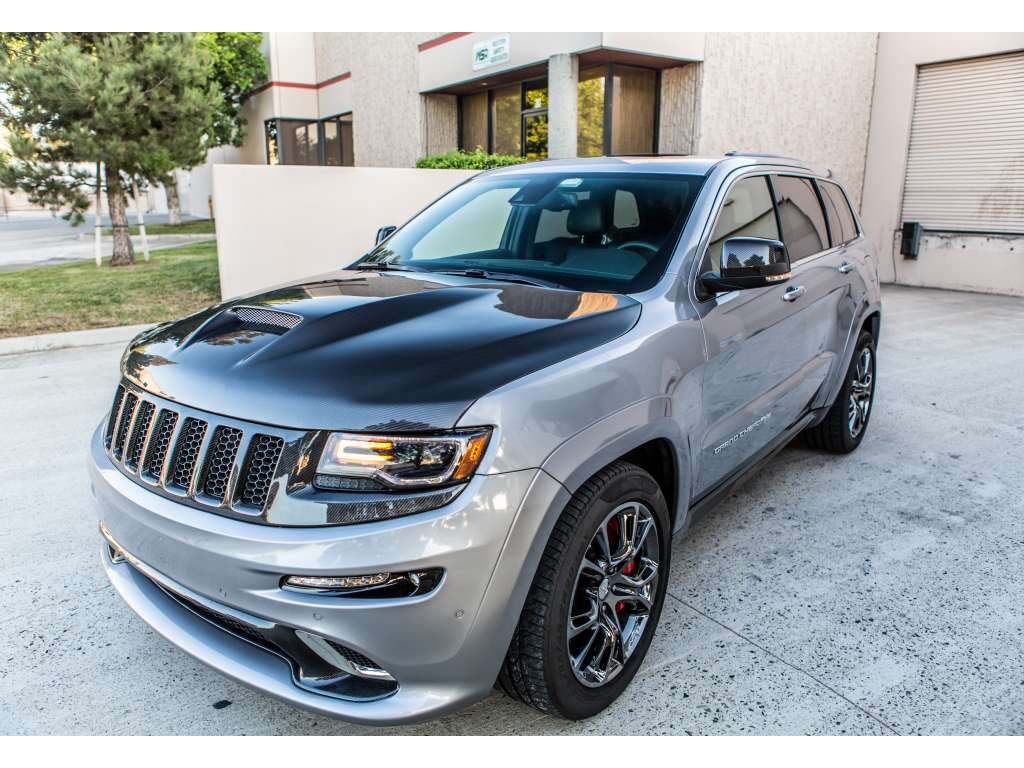 2014-2015 Jeep Grand Cherokee SRT-8 Carbon Fiber OEM Front Upper Grille