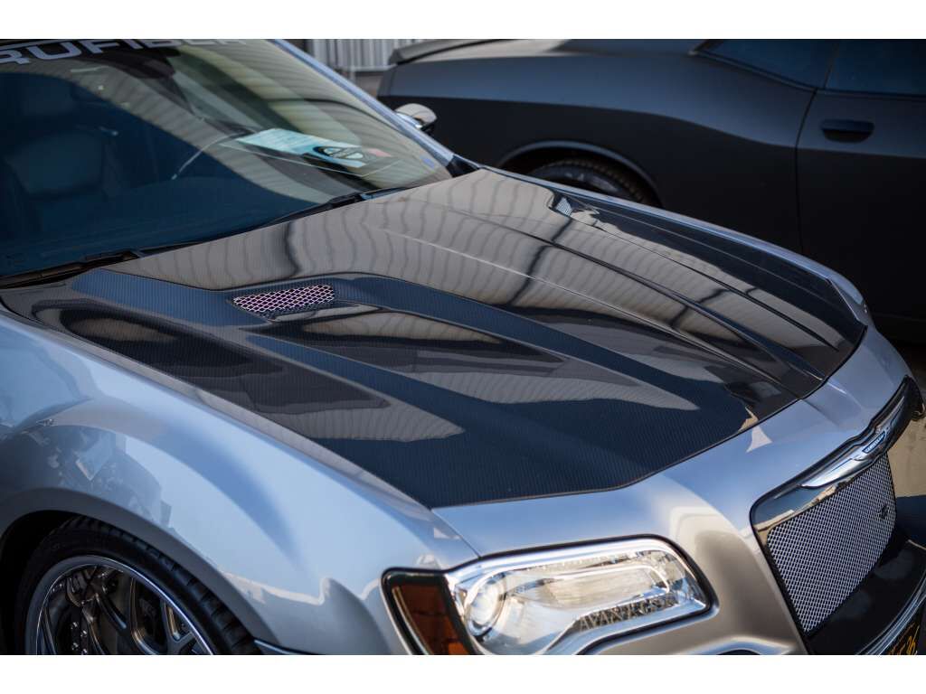 2011-2023 Chrysler 300/300c RTC Functional Ram Air Carbon Fiber Hood