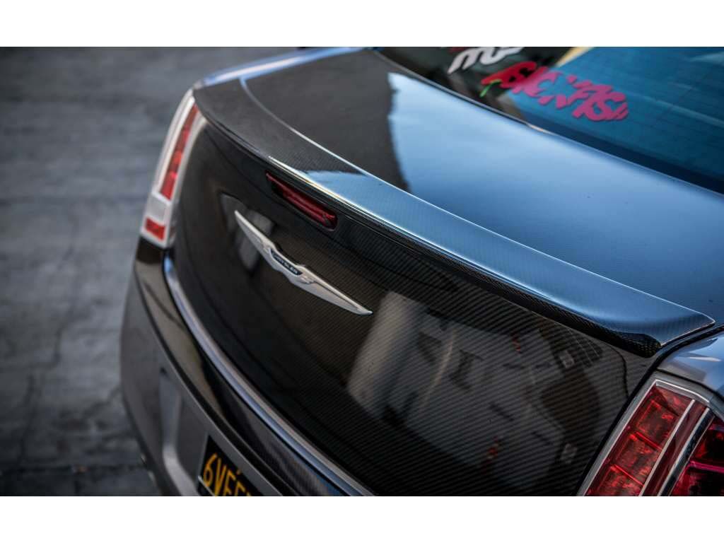 2011-2023 Chrysler 300/300c Carbon Fiber SRT-8 Rear Spoiler/Wing - TC60021-DCA50