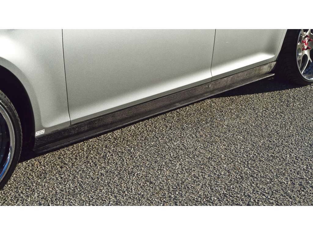 2011-2023 Chrysler 300/300c Carbon Fiber OEM Side Skirts - Pair