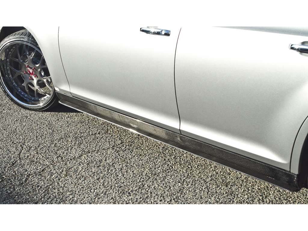 2011-2023 Chrysler 300/300c Carbon Fiber OEM Side Skirts - Pair